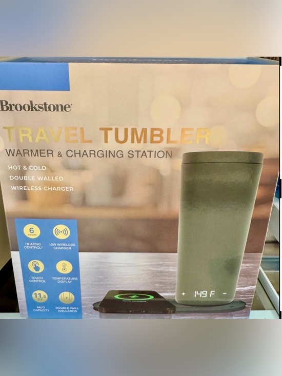Brookstone Other - Brookstone Travel Tumbler Warmer & Charging Station